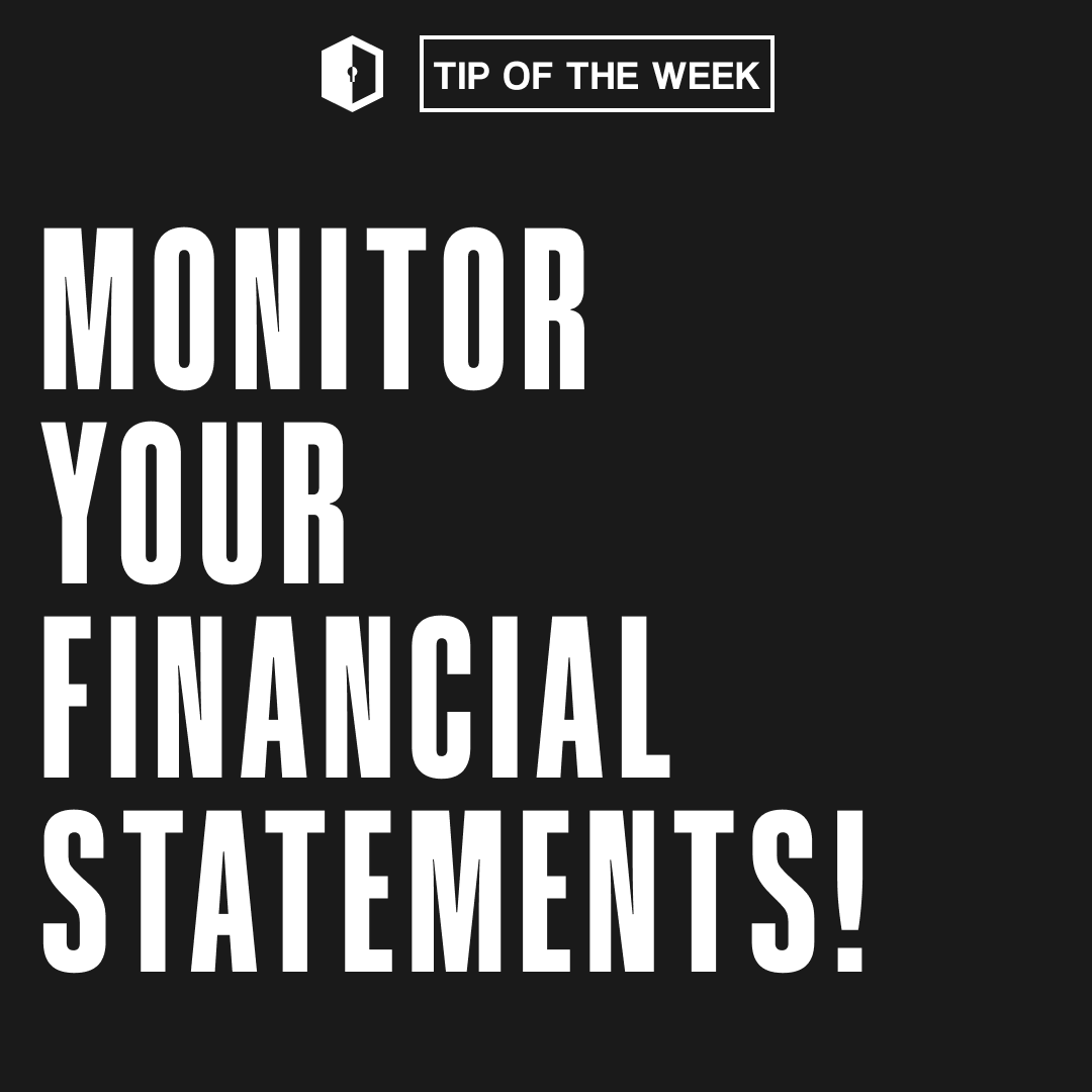 💳 Cyber Safety Tip of the Week: Monitor Your Financial Statements! 🛡️📄